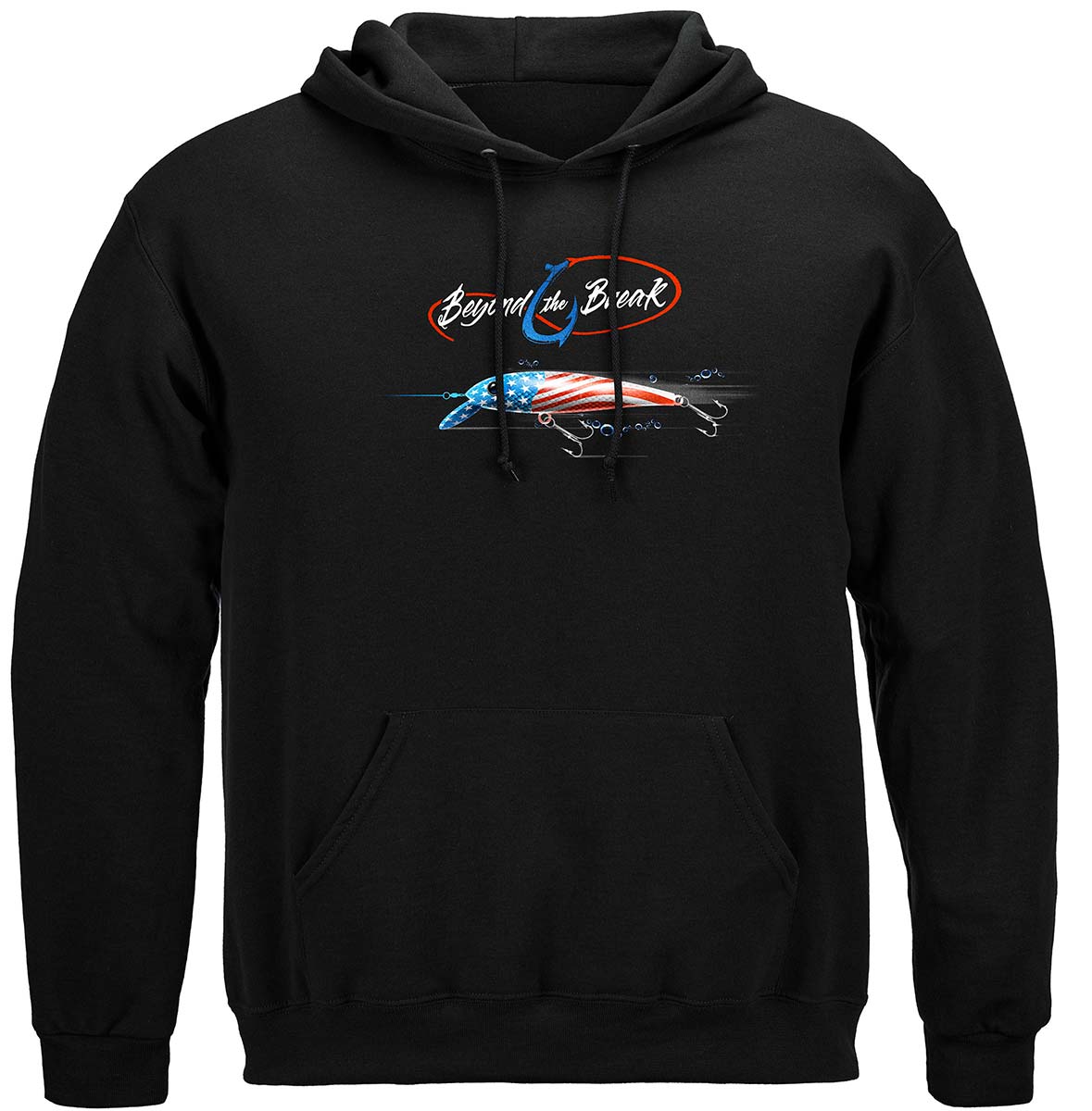 Patriotic Tarpon Hoodie - front view