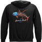 Patriotic Tuna Hoodie - back view