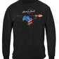 Patriotic Blackfish Long Sleeve Shirt - front view
