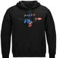 Patriotic Blackfish Hoodie - front view