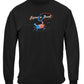 Patriotic Bonefish Long Sleeve Shirt - front view