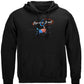 Patriotic Bonefish Hoodie - front view