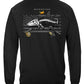 Black Flag Patriotic Bonefish Long Sleeve Shirt - back view
