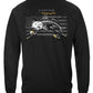 Black Flag Patriotic Catfish Long Sleeve Shirt - back view