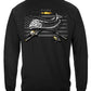 Black Flag Patriotic Fluke Long Sleeve Shirt - back view