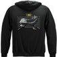 Black Flag Patriotic Fluke Hoodie - back view