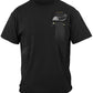 Black Flag Patriotic Fluke T-Shirt - front view