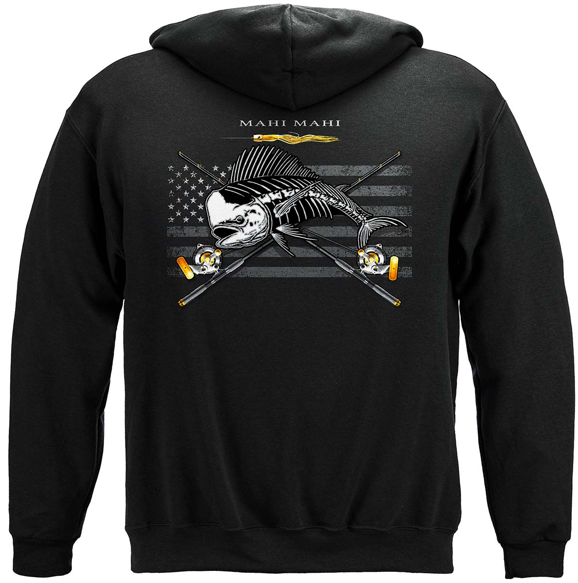 Black Flag Patriotic Mahi Hoodie - back view