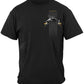Black Flag Patriotic Sailfish T-Shirt - front view