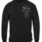 Black Flag Patriotic Tarpon Long Sleeve Shirt - front view