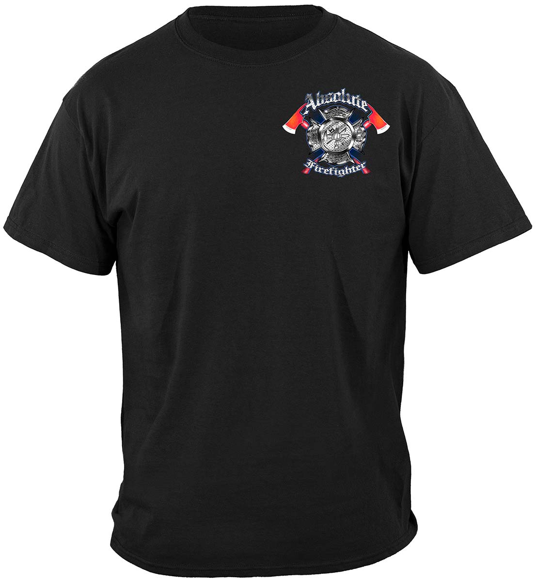 Absolute Firefighter Gas Mask T-Shirt - front view
