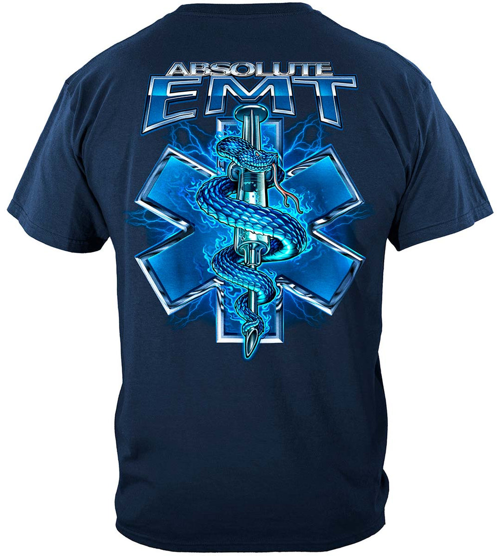 Absolute EMT Snake T-Shirt - back view