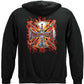 Hardcore Firefighter Hoodie - back view