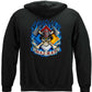 Hazmat Firefighter Hoodie - back view