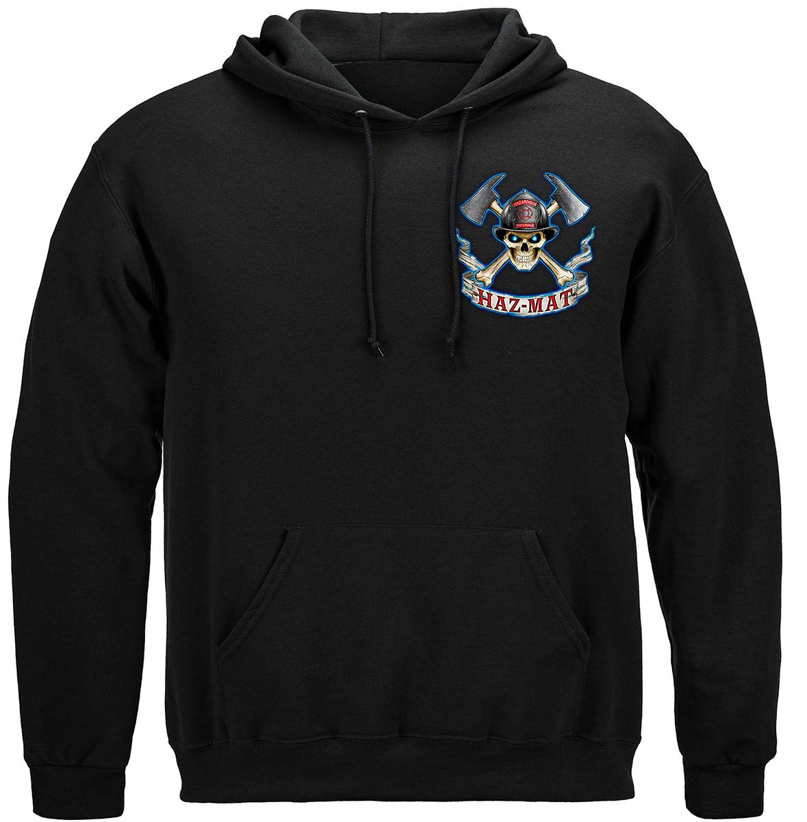 Hazmat Firefighter Hoodie - front view