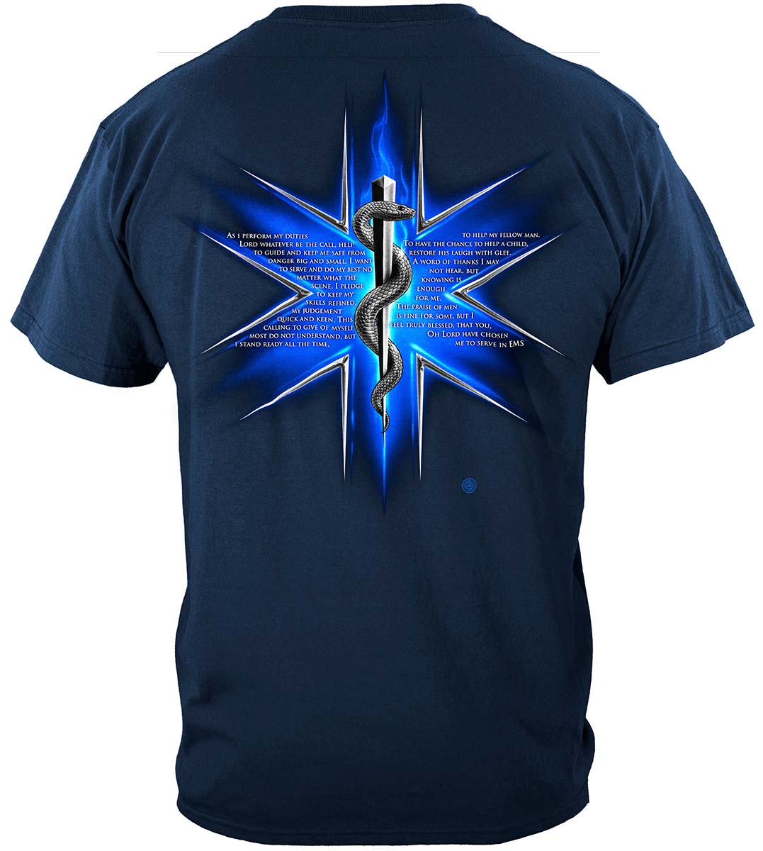 EMS Prayer T-Shirt - back view