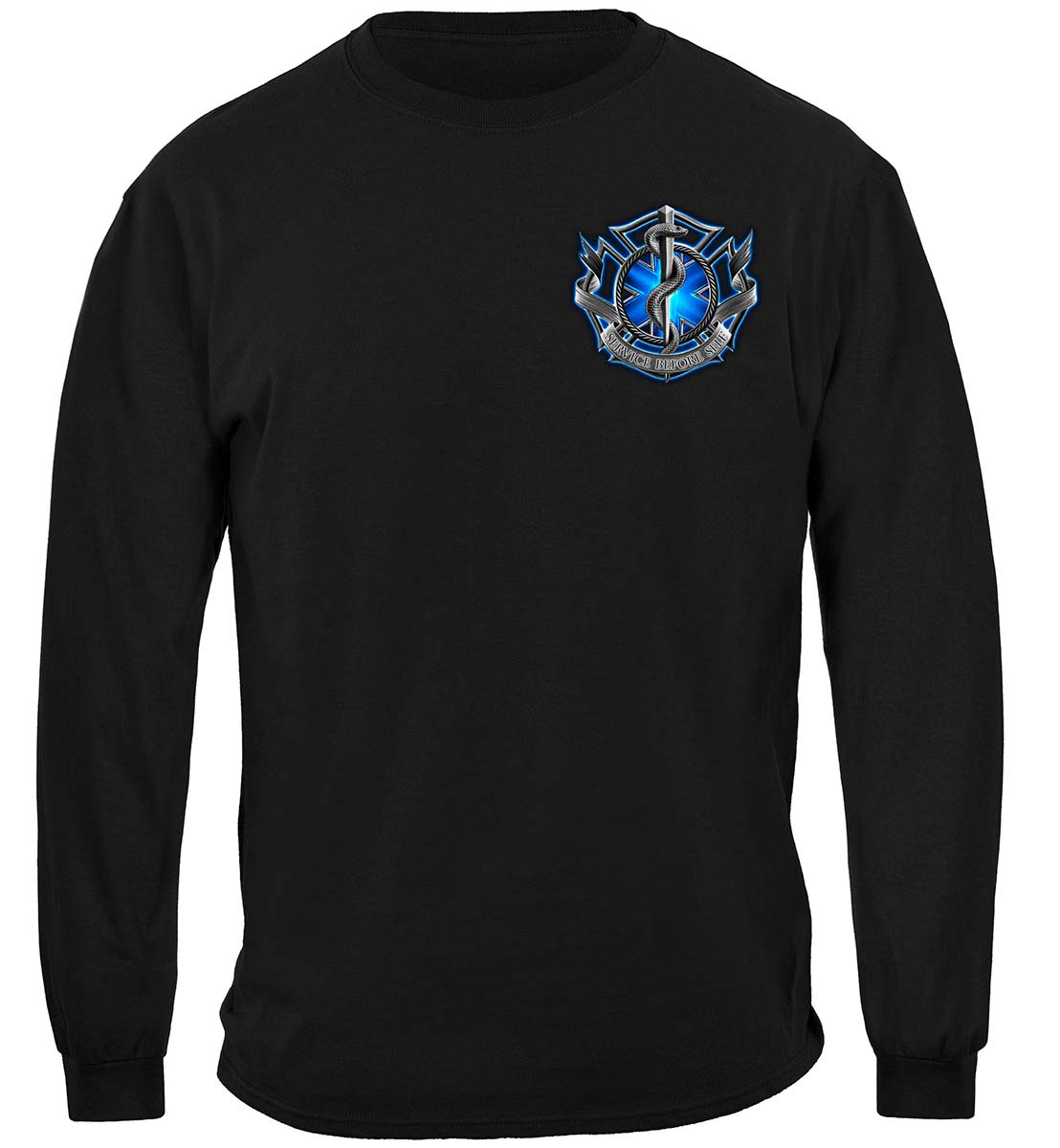 Fire Rescue Classic Long Sleeve Shirt - front view