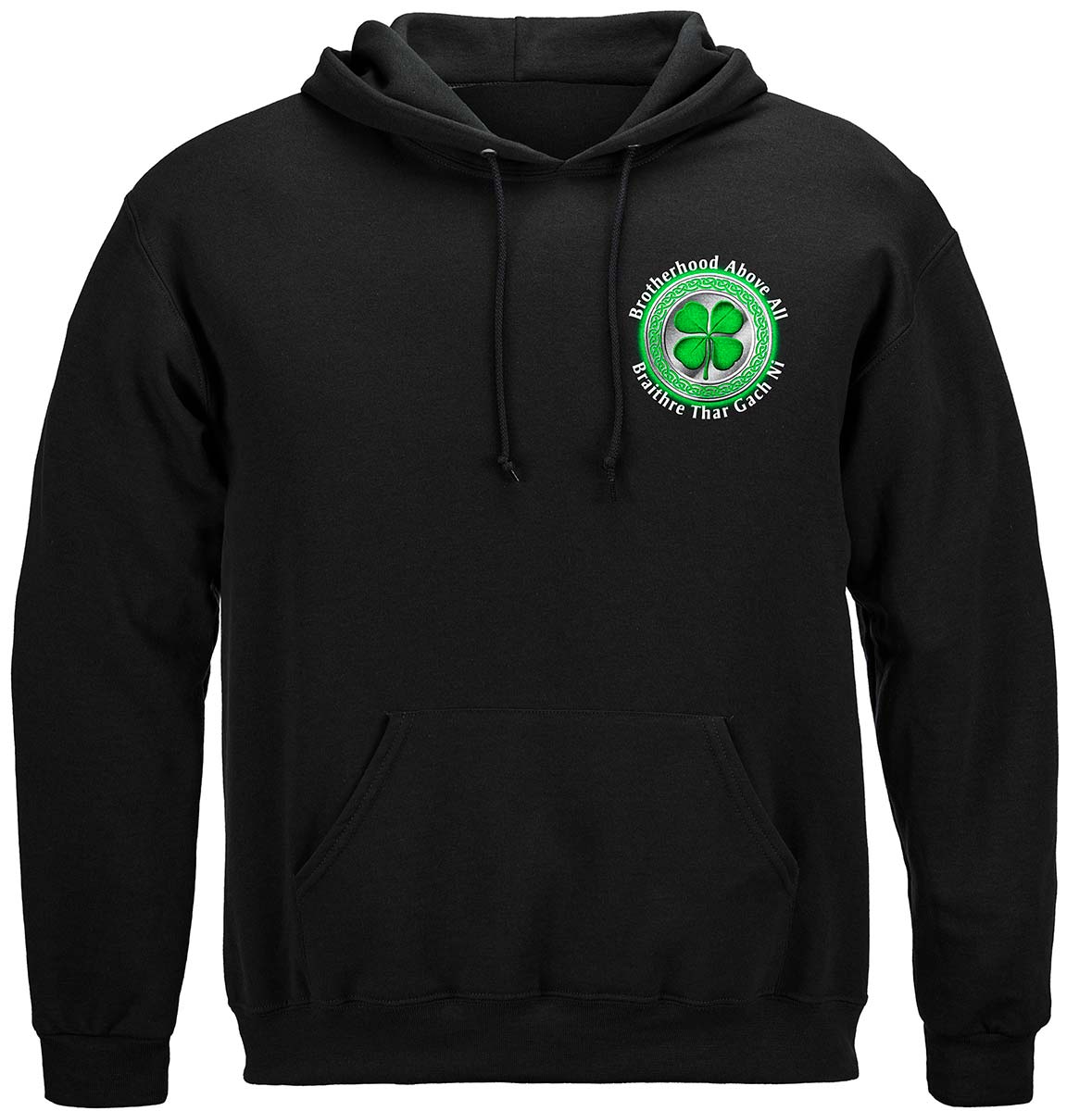 Irish Brotherhood Firefighter Hoodie - front view