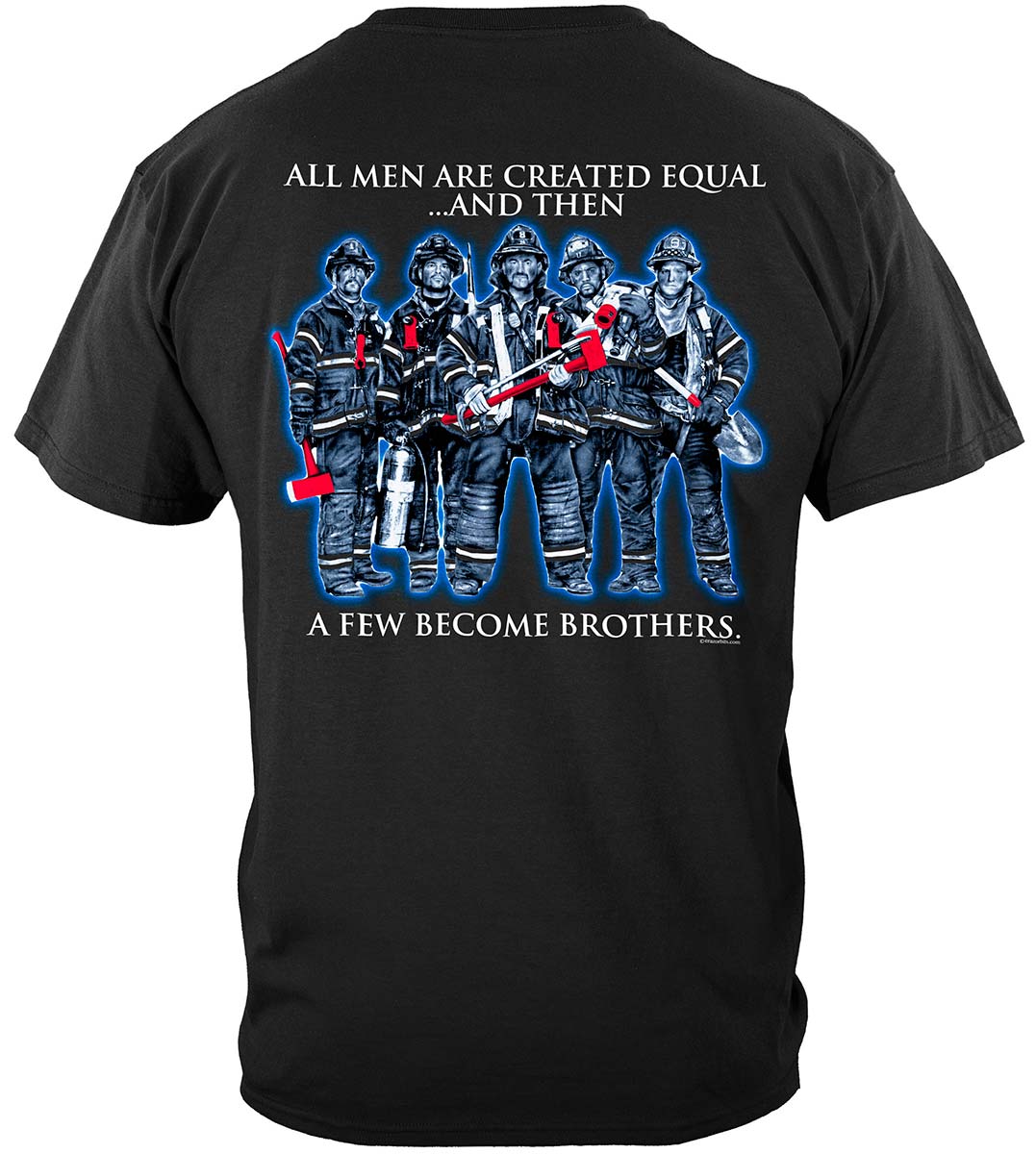 Brotherhood Firefighter T-Shirt - back view