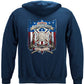 Firefighter American Made Hoodie - back view