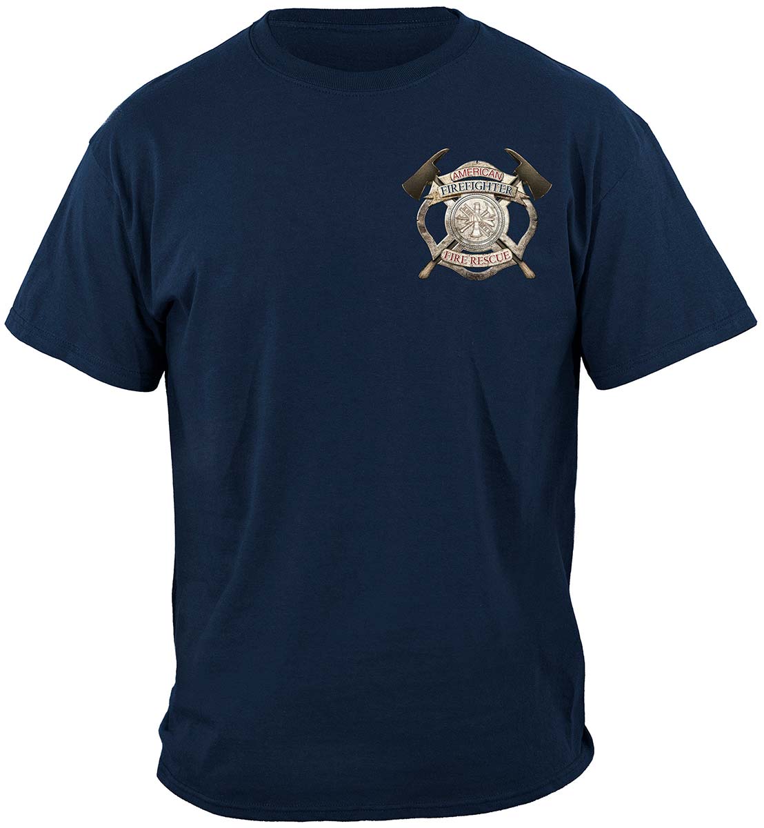 Firefighter American Made T-Shirt - front view