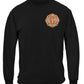 Firefighter Classic Fire Maltese Long Sleeve Shirt - front view