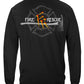 Monster Claws Fire Rescue Long Sleeve Shirt - back view