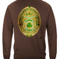 Firefighter DL Ireland's Bravest Long Sleeve Shirt - back view