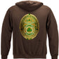 Firefighter DL Ireland's Bravest Hoodie - back view