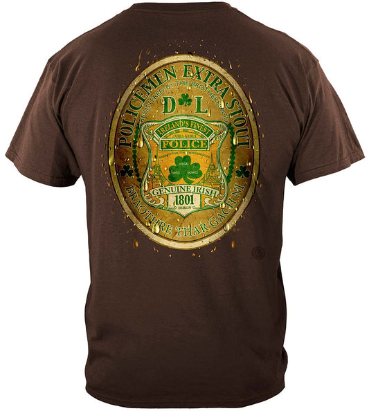 Police DL Bottled by Ireland's Finest T-Shirt - back view