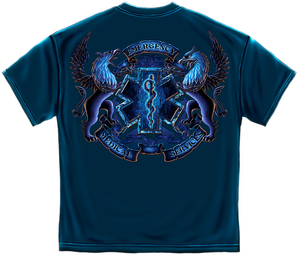 EMS Coat of Arms T-Shirt - back view