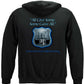 All Gave Some Law Enforcement Hoodie - back view