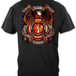 True Hero Firefighter T-Shirt - back view