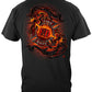 Yin Yang Fire Dept Dragon T-Shirt - back view
