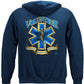 Volunteer EMS Gold Shield Hoodie - back view