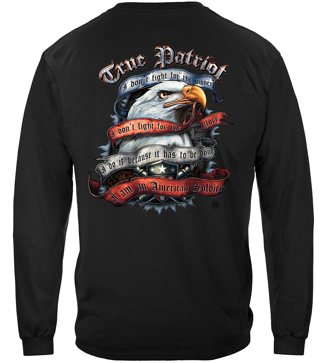True Patriot Long Sleeve Shirt - back view