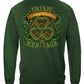 Irish Firefighter Classic Long Sleeve Shirt - back view