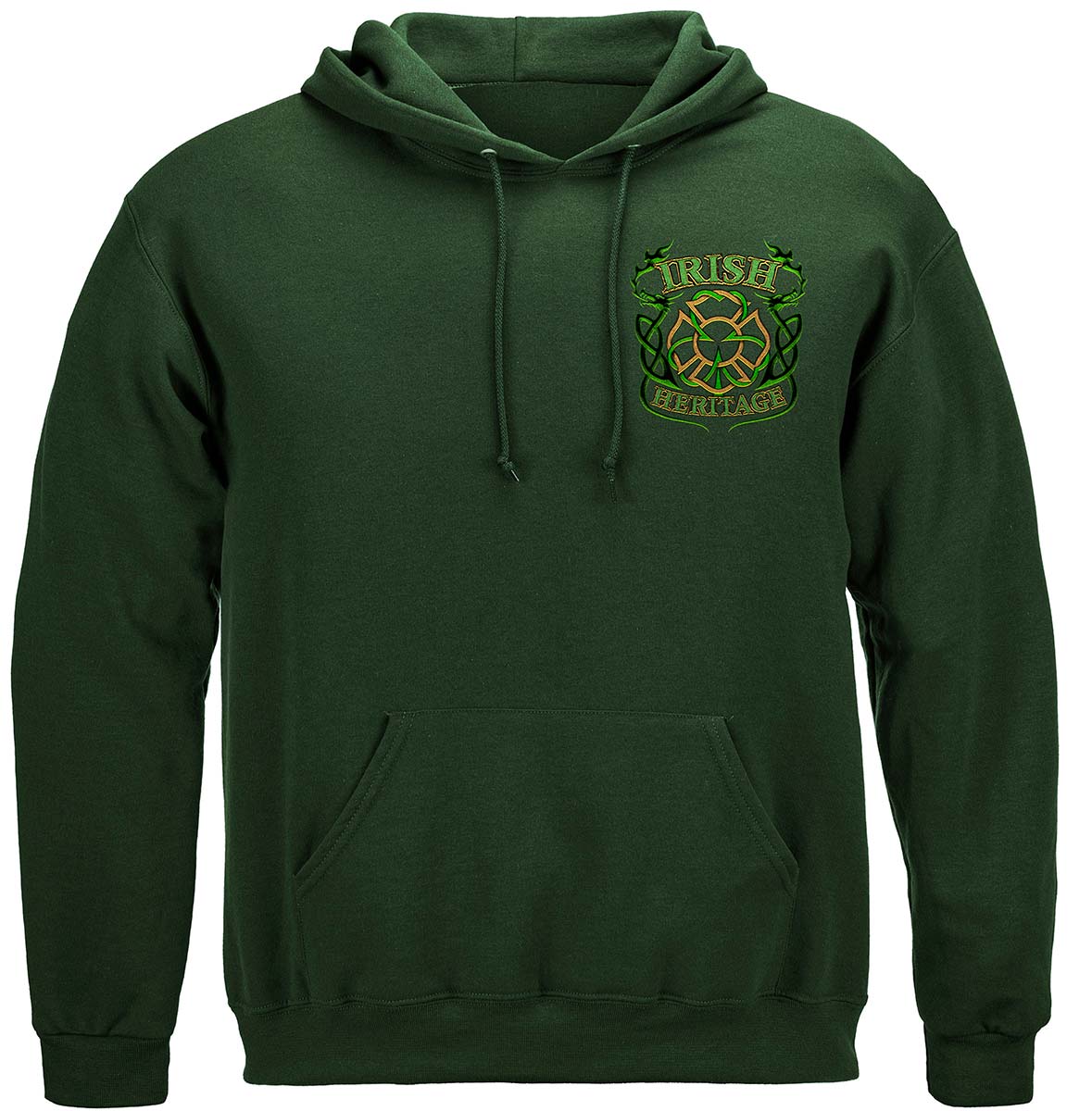Irish Firefighter Classic Hoodie - front view