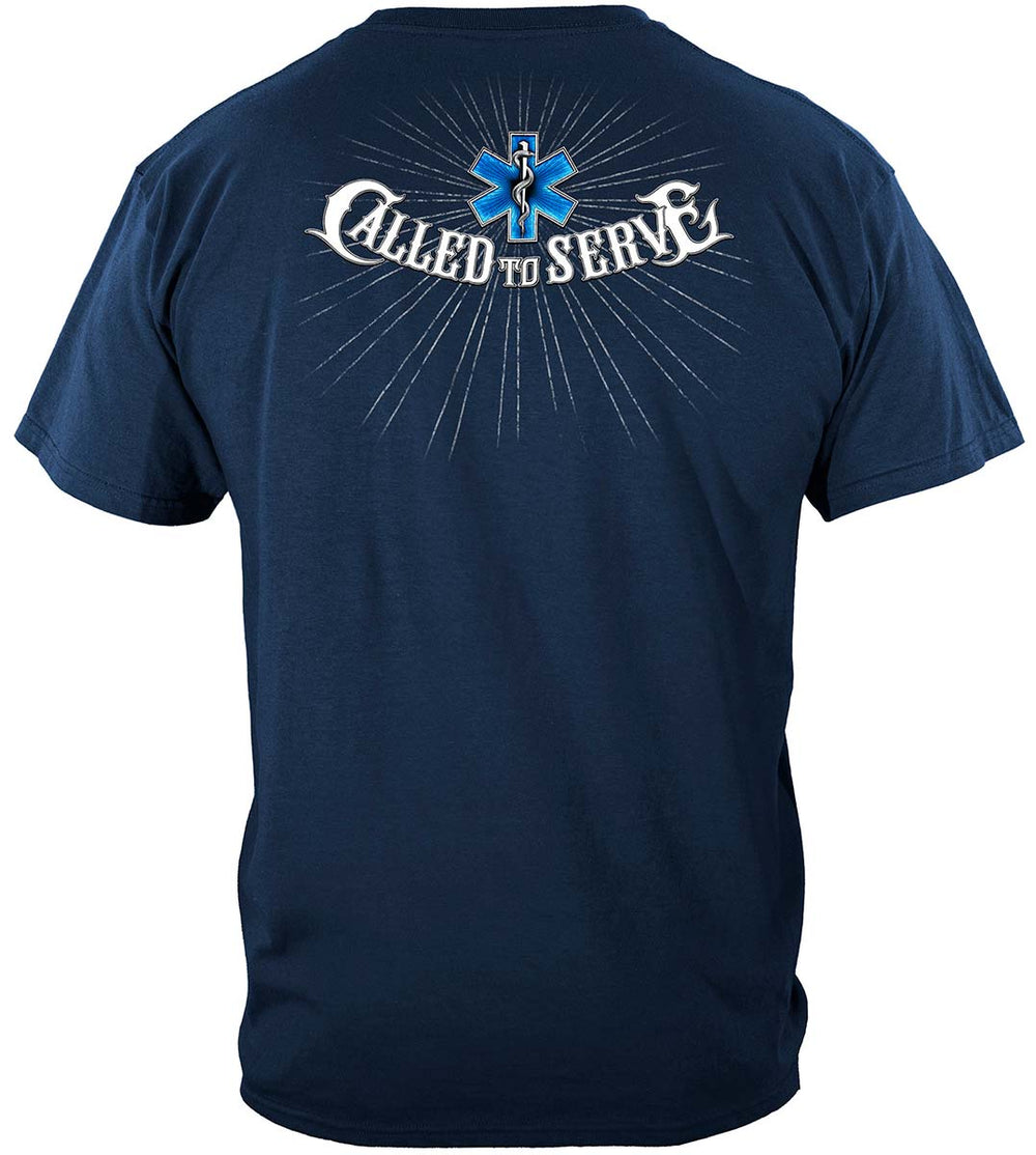 EMS Called to Serve T-Shirt - back view