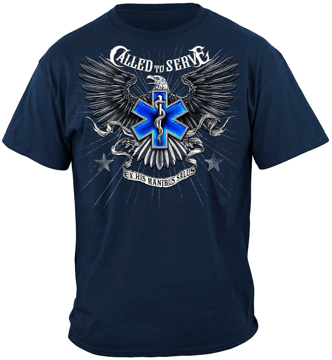 EMS Called to Serve T-Shirt - front view