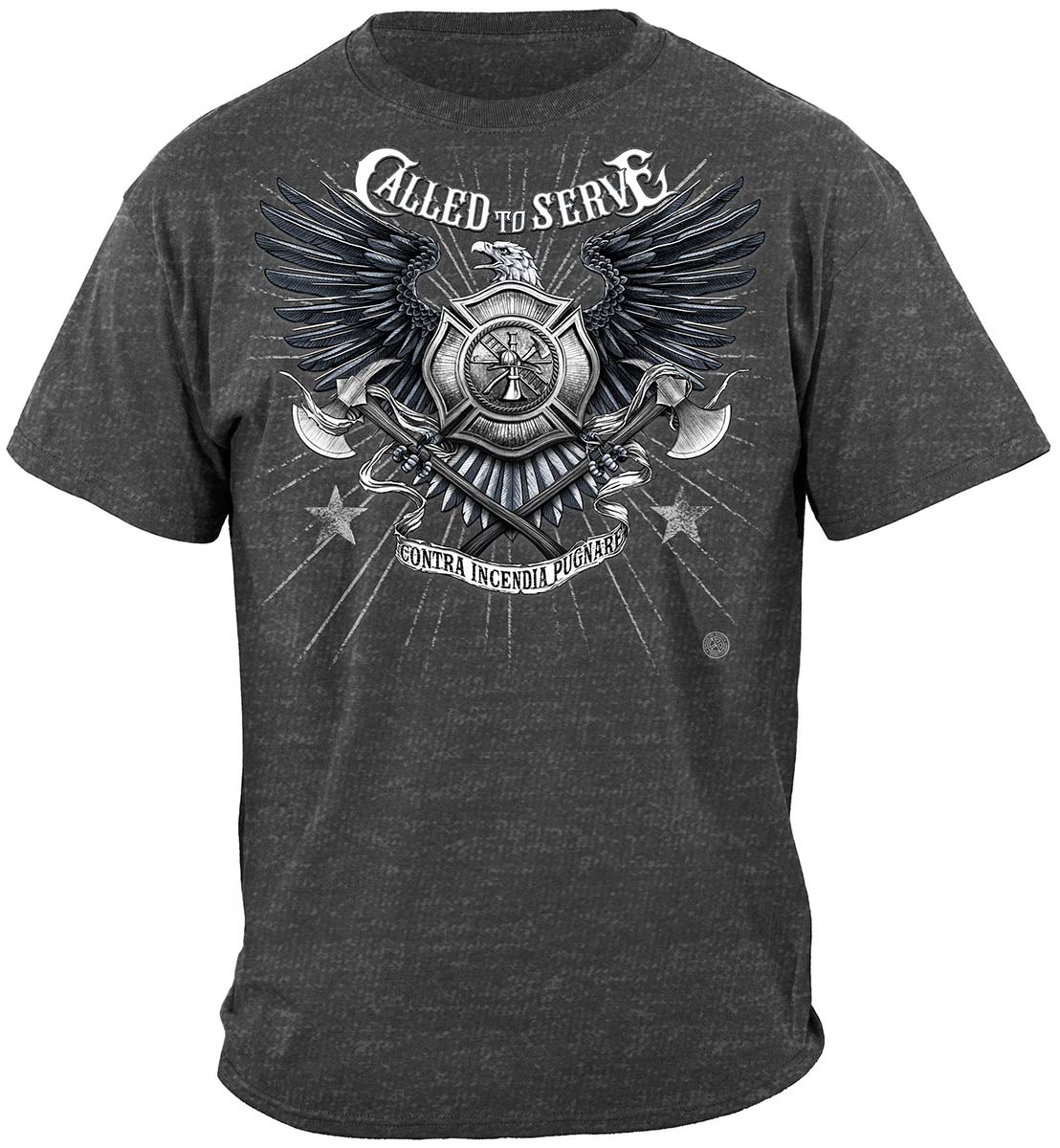 Firefighter Called to Serve T-Shirt - front view