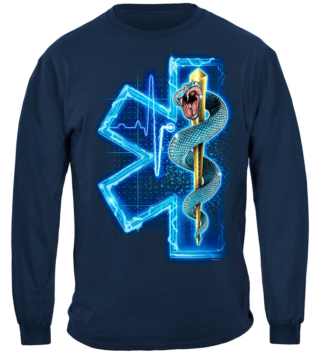 EMS Full Print Long Sleeve Shirt - front view