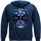 EMS Beer Label Hoodie - back view