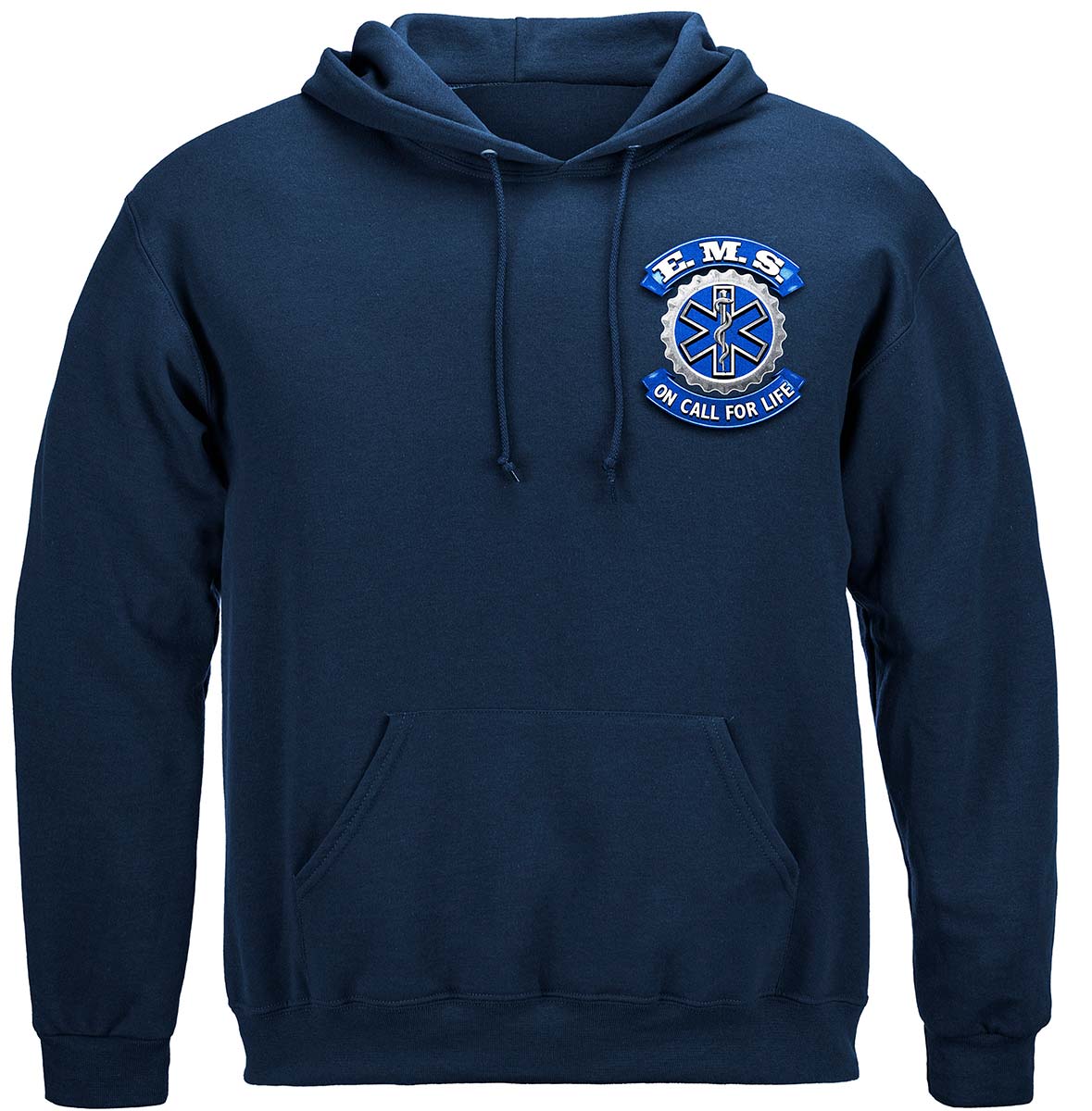 EMS Beer Label Hoodie - front view