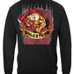 Fire Dog Volunteer Long Sleeve Shirt - back view