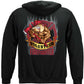 Fire Dog Volunteer Hoodie - back view