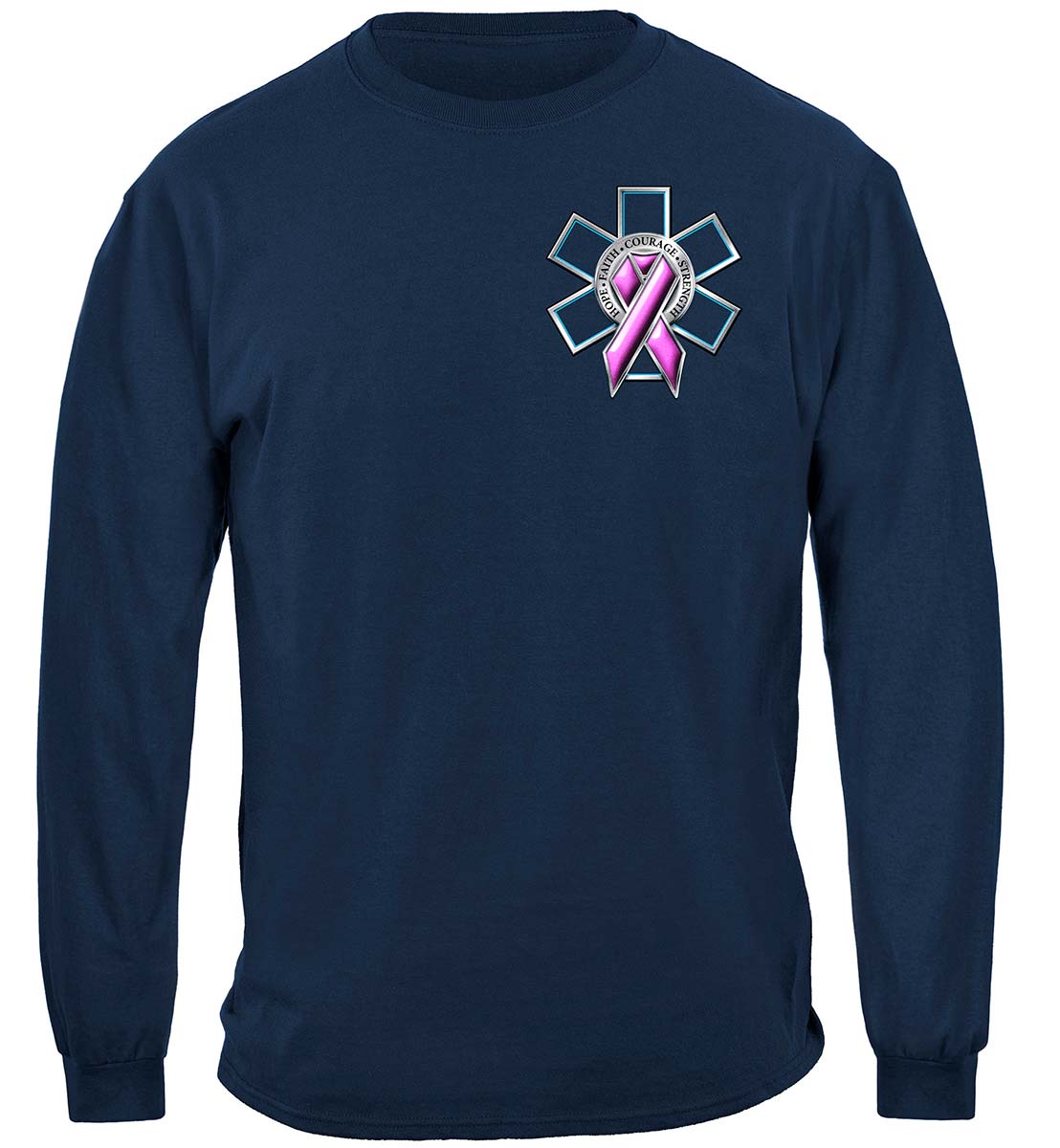 EMS Race for a Cure Long Sleeve Shirt - front view