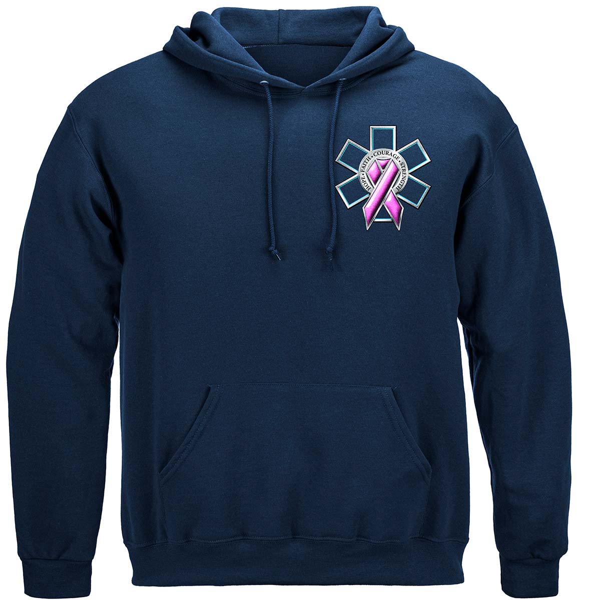 EMS Race for a Cure Hoodie - front view