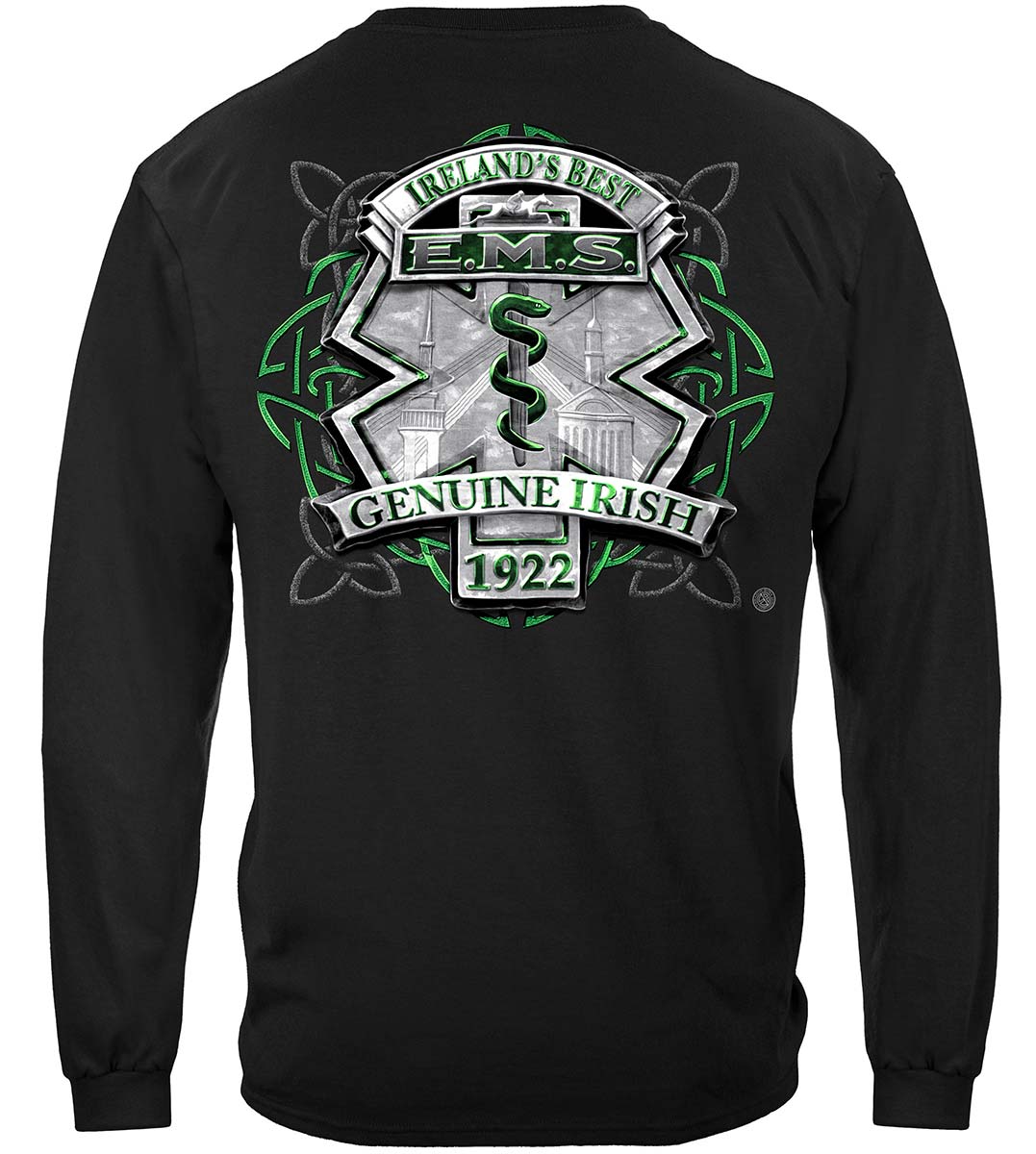 EMS Ireland's Best Long Sleeve Shirt - back view