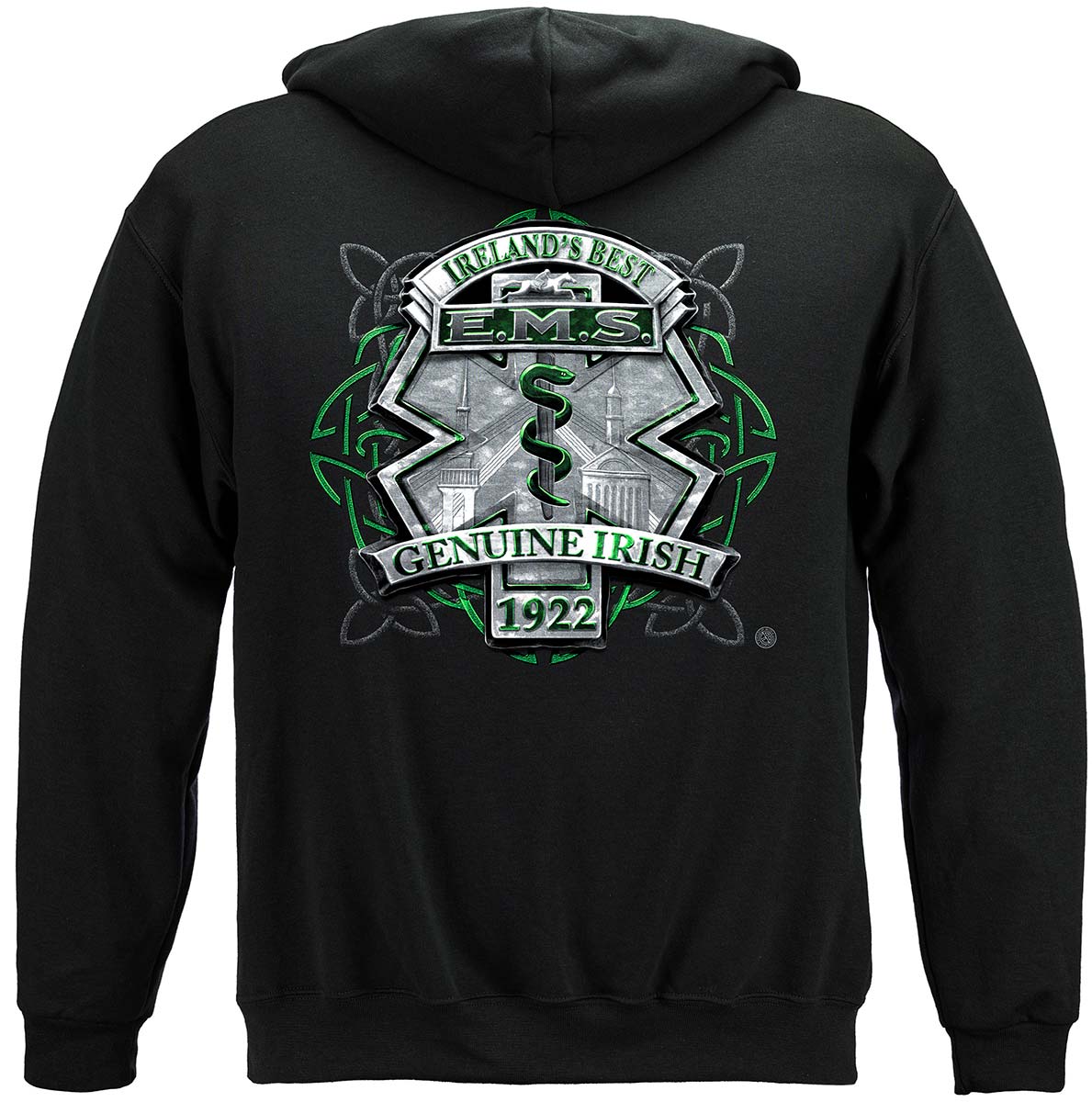 EMS Ireland's Best Hoodie - back view